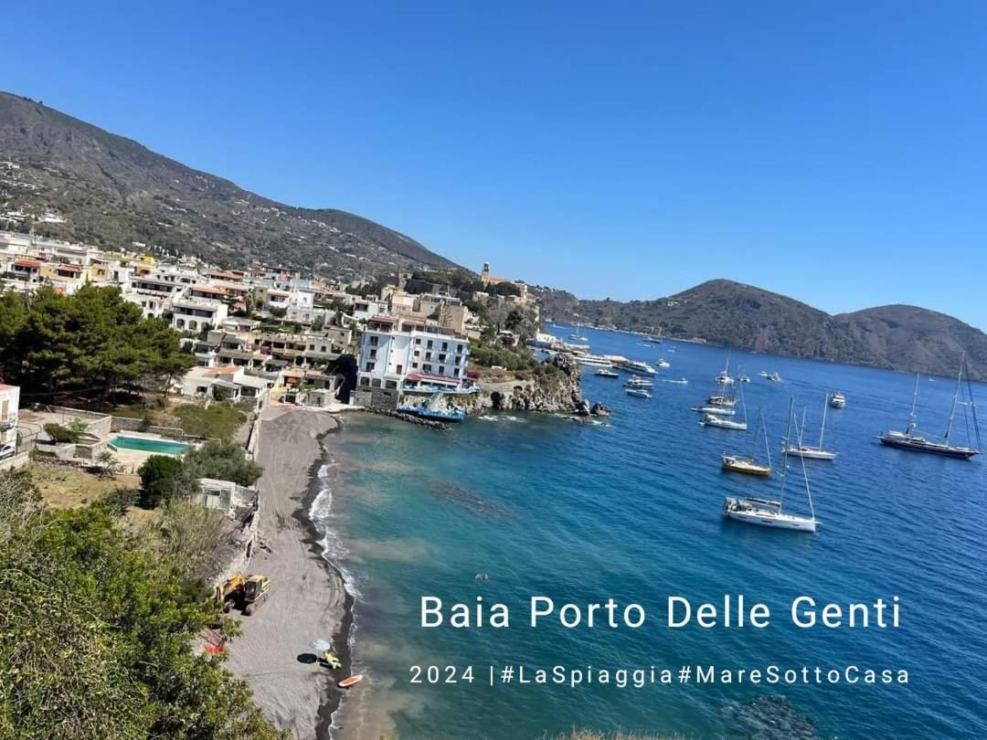 Da Federica Casa Vacanze Baia Porto Delle Genti Липари Екстериор снимка